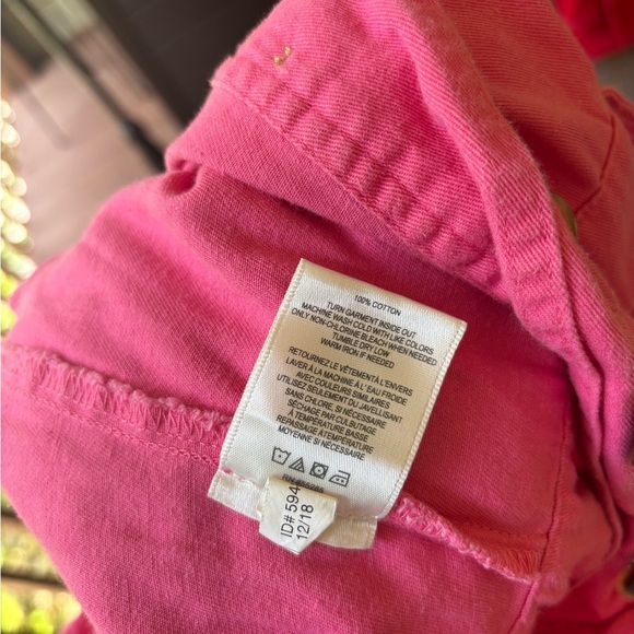 Express x Rocky Barnes Pink Safari Button Up Girlhoodcore Romper Jumpsuit Size S - Picture 11 of 11